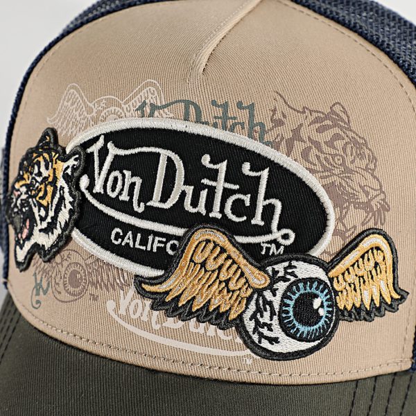 VON DUTCH PATCHES TIGER-EYEWINGS