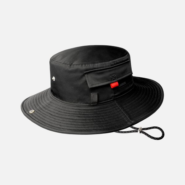 KANGOL EASY CARRY FISHERMAN HAT BLACK