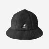 KANGOL FAUX FUR CASUAL BLACK