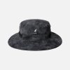 KANGOL SALVAGED OUTDOOR BLACK