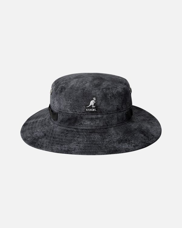 KANGOL SALVAGED OUTDOOR BLACK