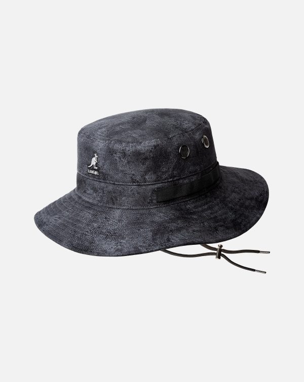 KANGOL SALVAGED OUTDOOR BLACK