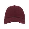 DAD HAT DESTROYED BURGUNDY