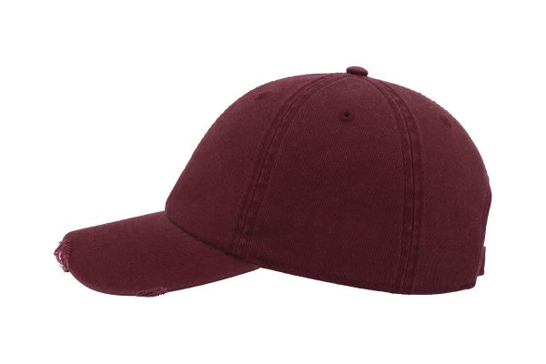 DAD HAT DESTROYED BURGUNDY