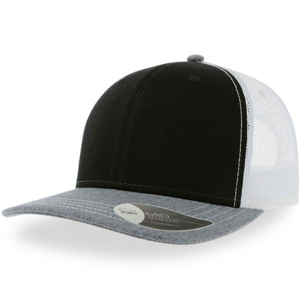 SONIC BLACK-GREY MELANGE- WHITE