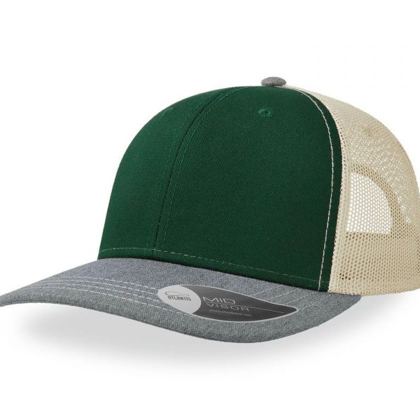 SONIC BOTTLE GREEN-GREY MELANGE-BEIGE
