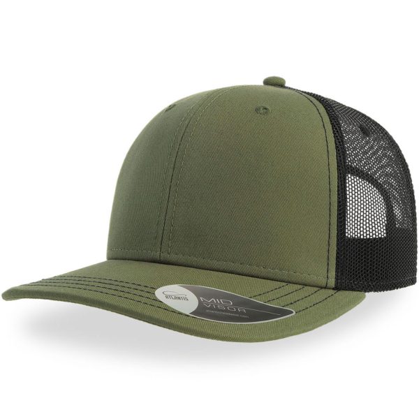 SONIC-OLIVE-BLACK-TRUCKER-COTTON-SONIOLNR-1 SONIC OLIVE-BLACK