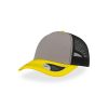 RAPPER CANVAS GREY-BRIGHT YELLOW-BLACK
